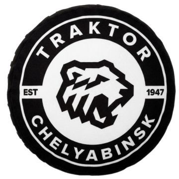 Подушка сувенирная шайба ХК Трактор